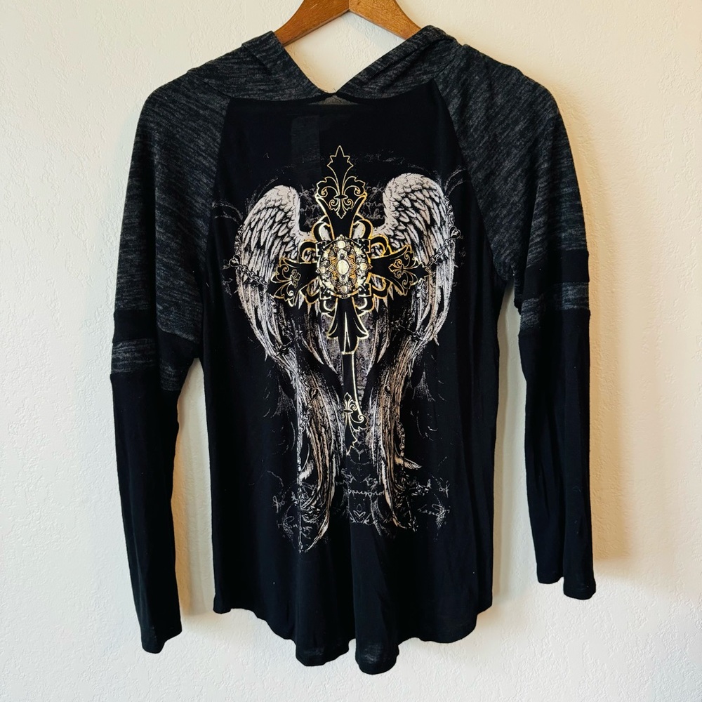 23 Love Street | black hooded top